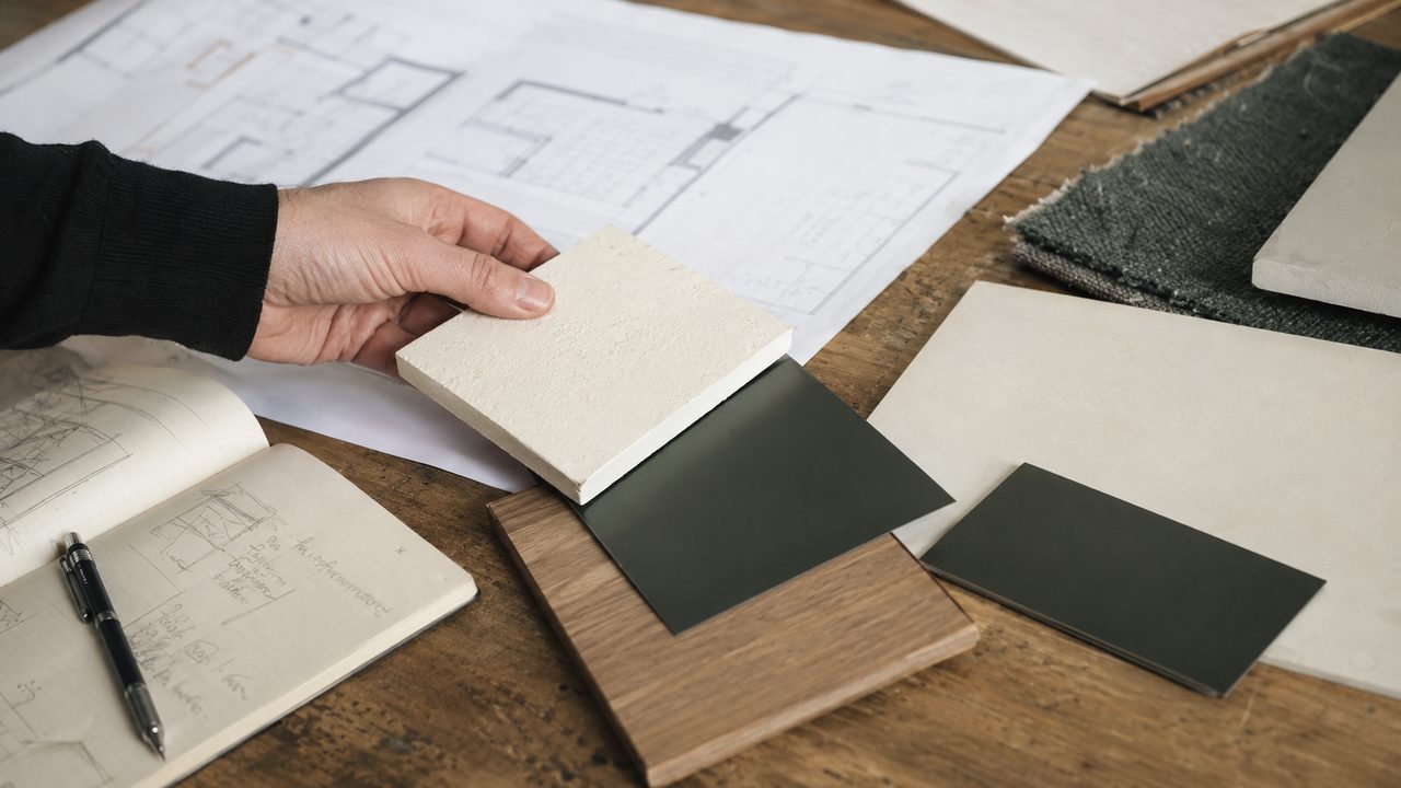 Práce s architektonickými plány a materiály
